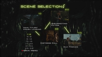 AvP Requiem DVD Menus - Alien vs. Predator Galaxy
