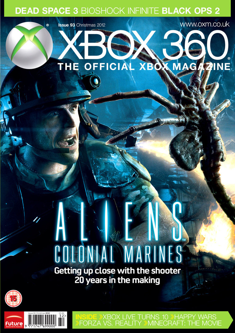 Aliens: Colonial Marines in Xbox Magazine - Alien vs. Predator Galaxy