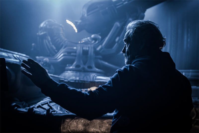 20th Century Fox celebrates Sir Ridley Scott's birthday with new Alien: Covenant production still! 