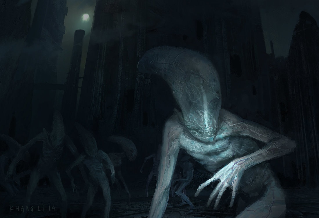 Khang Le's Alien: Covenant Concept Art from 2014! - Alien vs. Predator  Galaxy