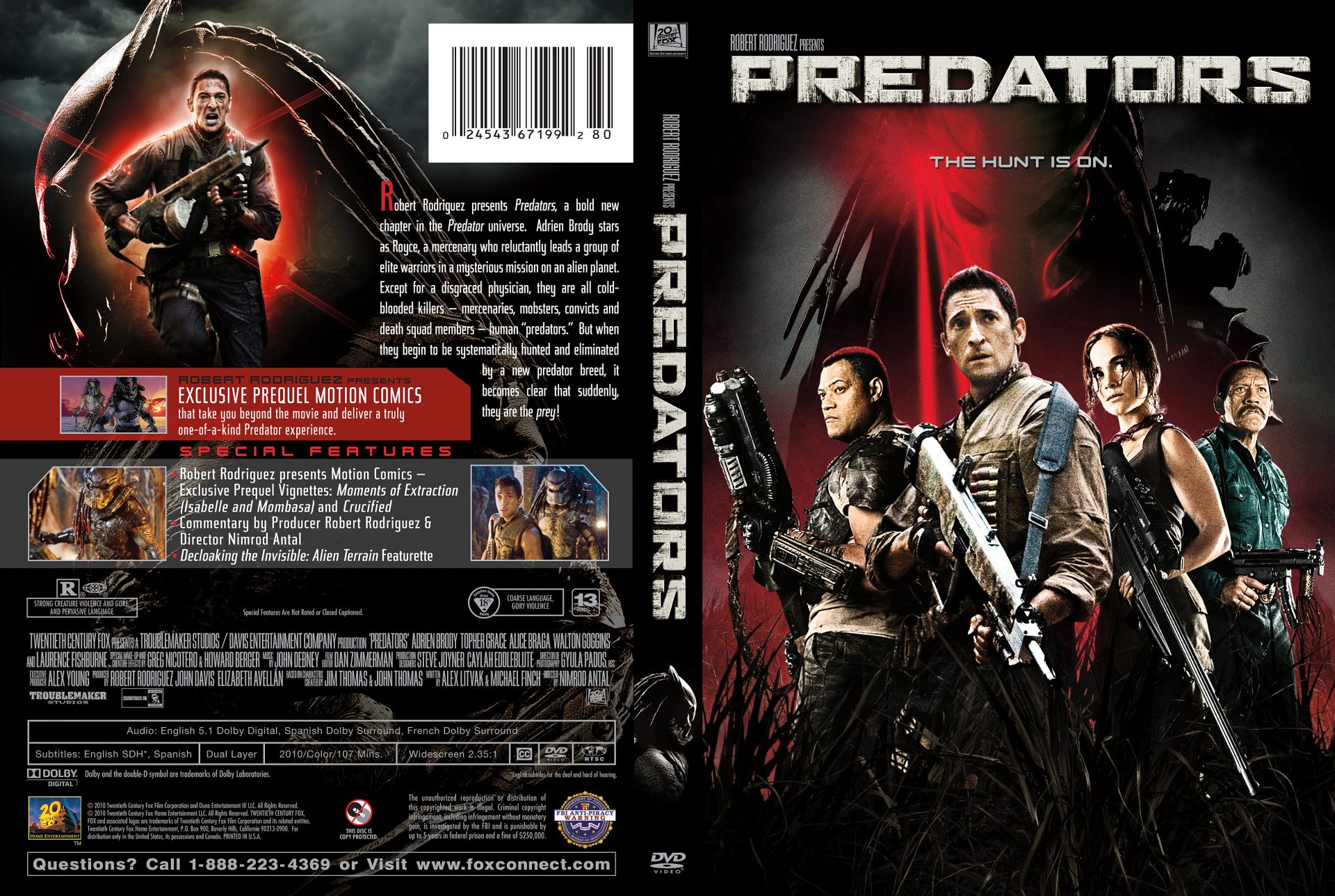 Predators DVDs & Blu-Rays - Alien vs. Predator Galaxy