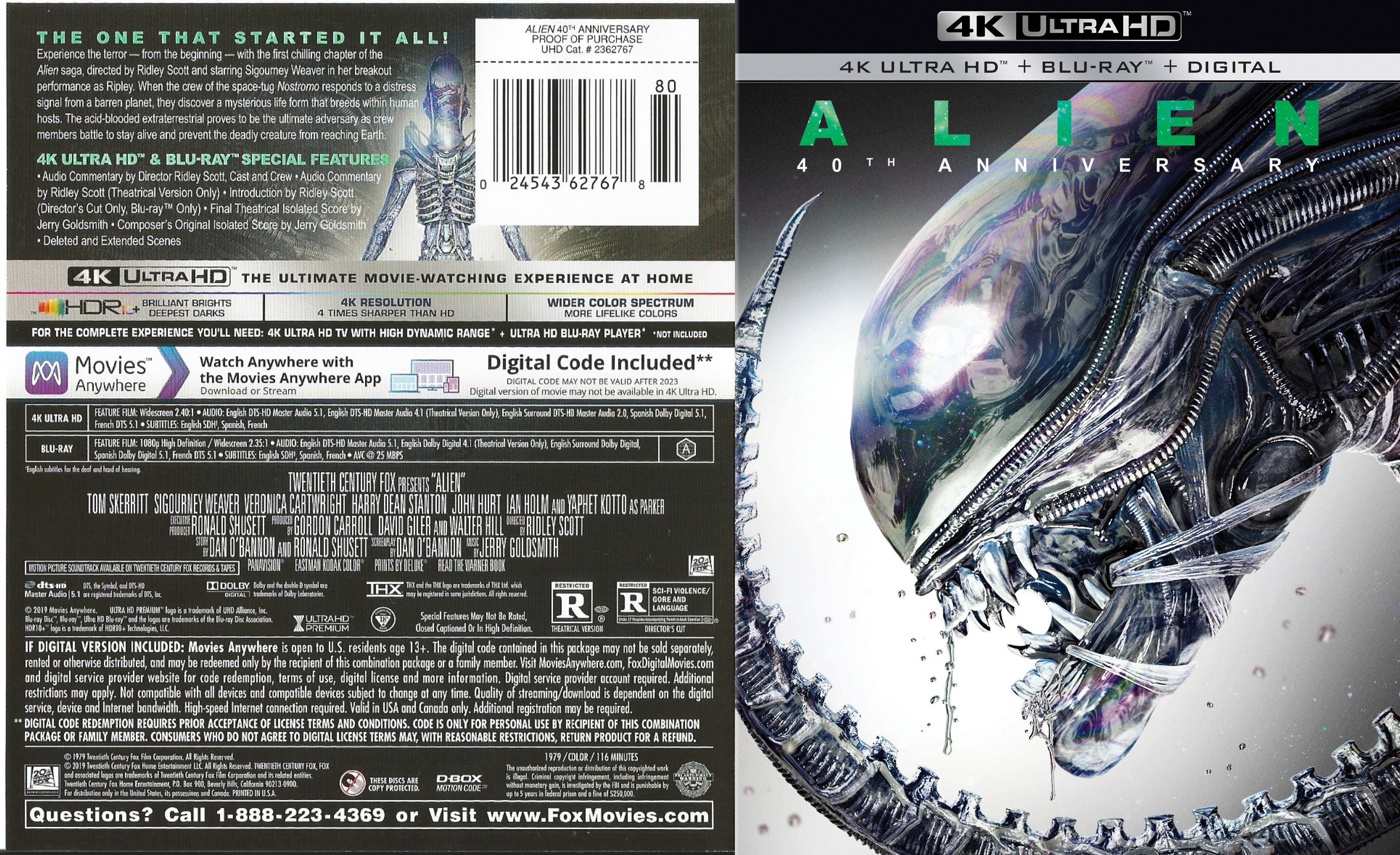 Alien DVD & Blu-Ray Sets - AvPGalaxy