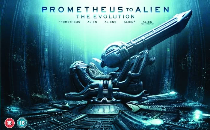 Prometheus to Alien: The Evolution Blu-Ray Set - Alien vs. Predator Galaxy